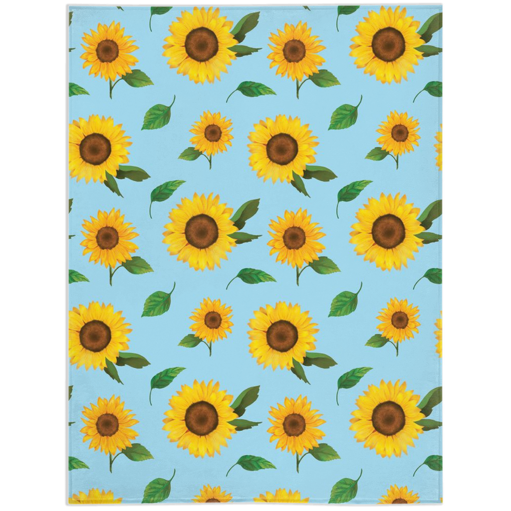 Sunflower Throw Blanket