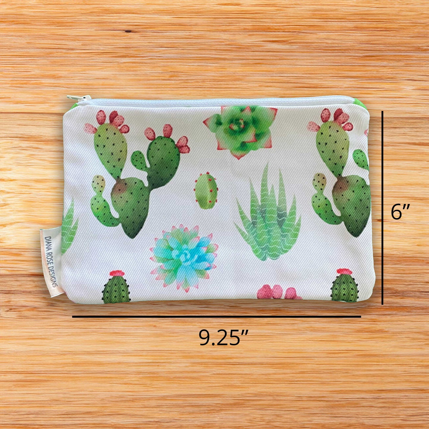 Lined Zipper Pouch