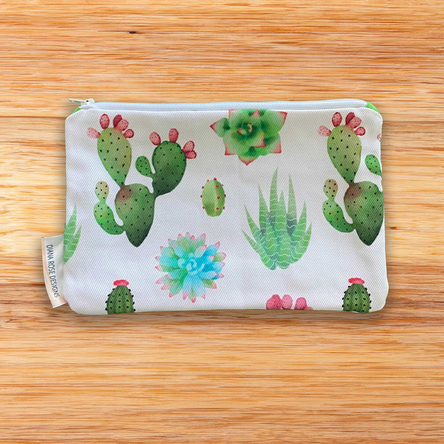 Lined Zipper Pouch