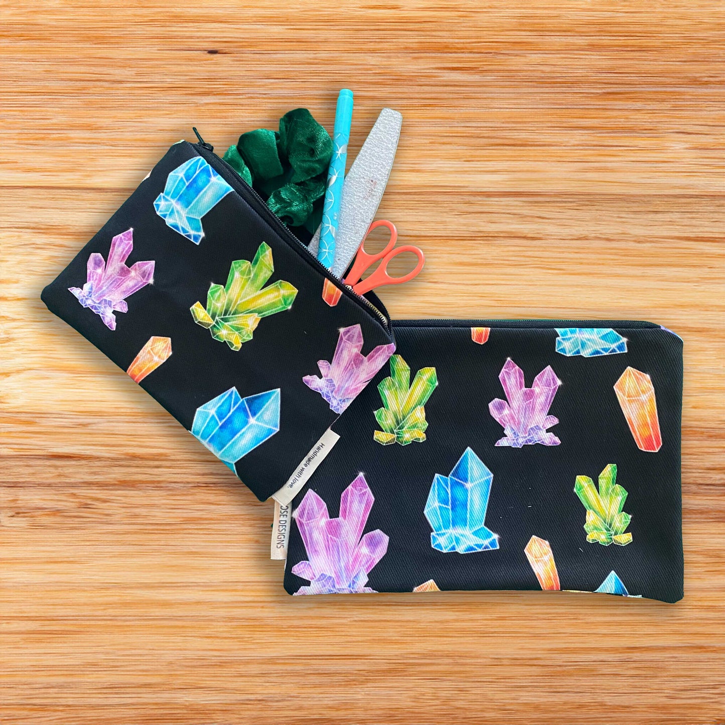 Lined Zipper Pouch