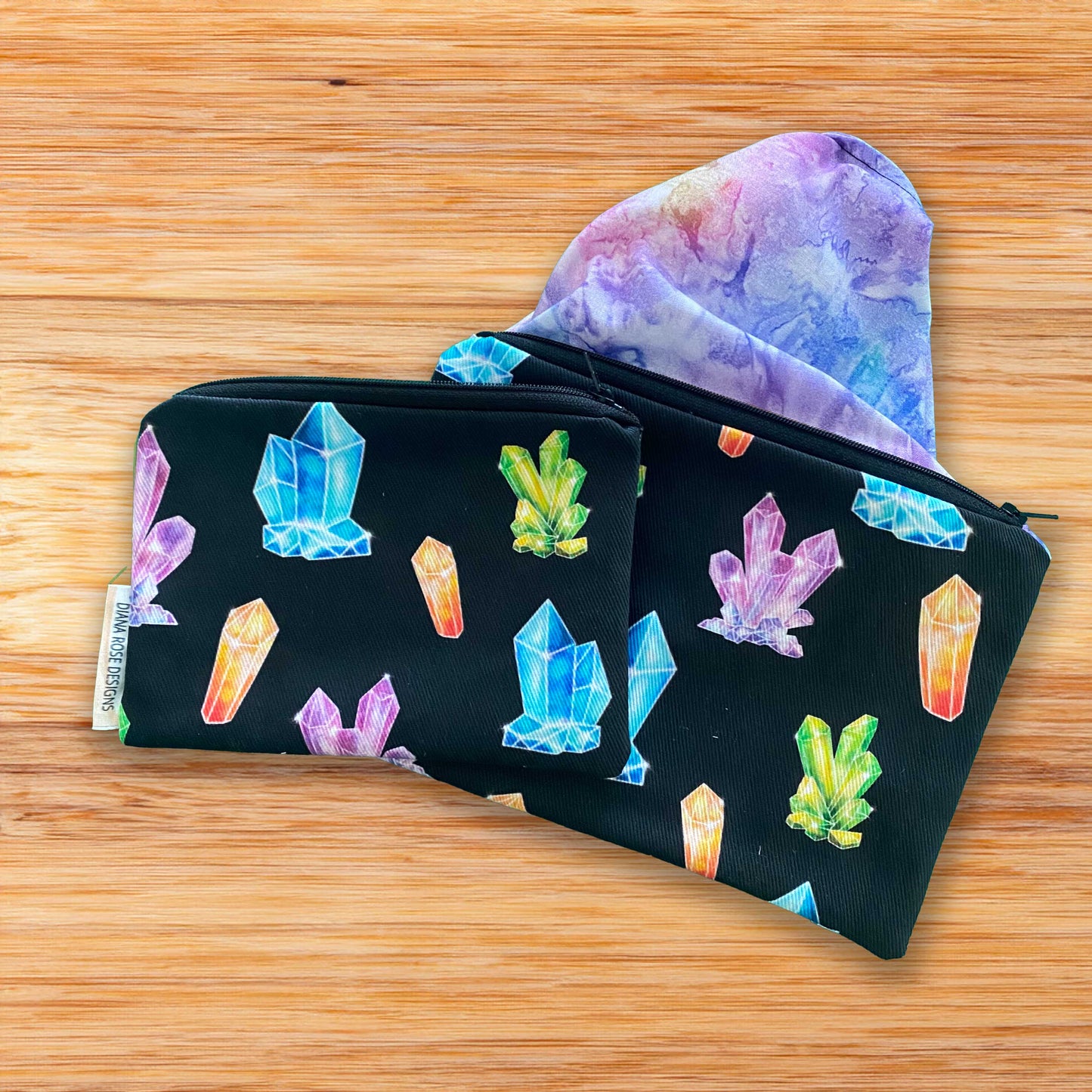 Lined Zipper Pouch